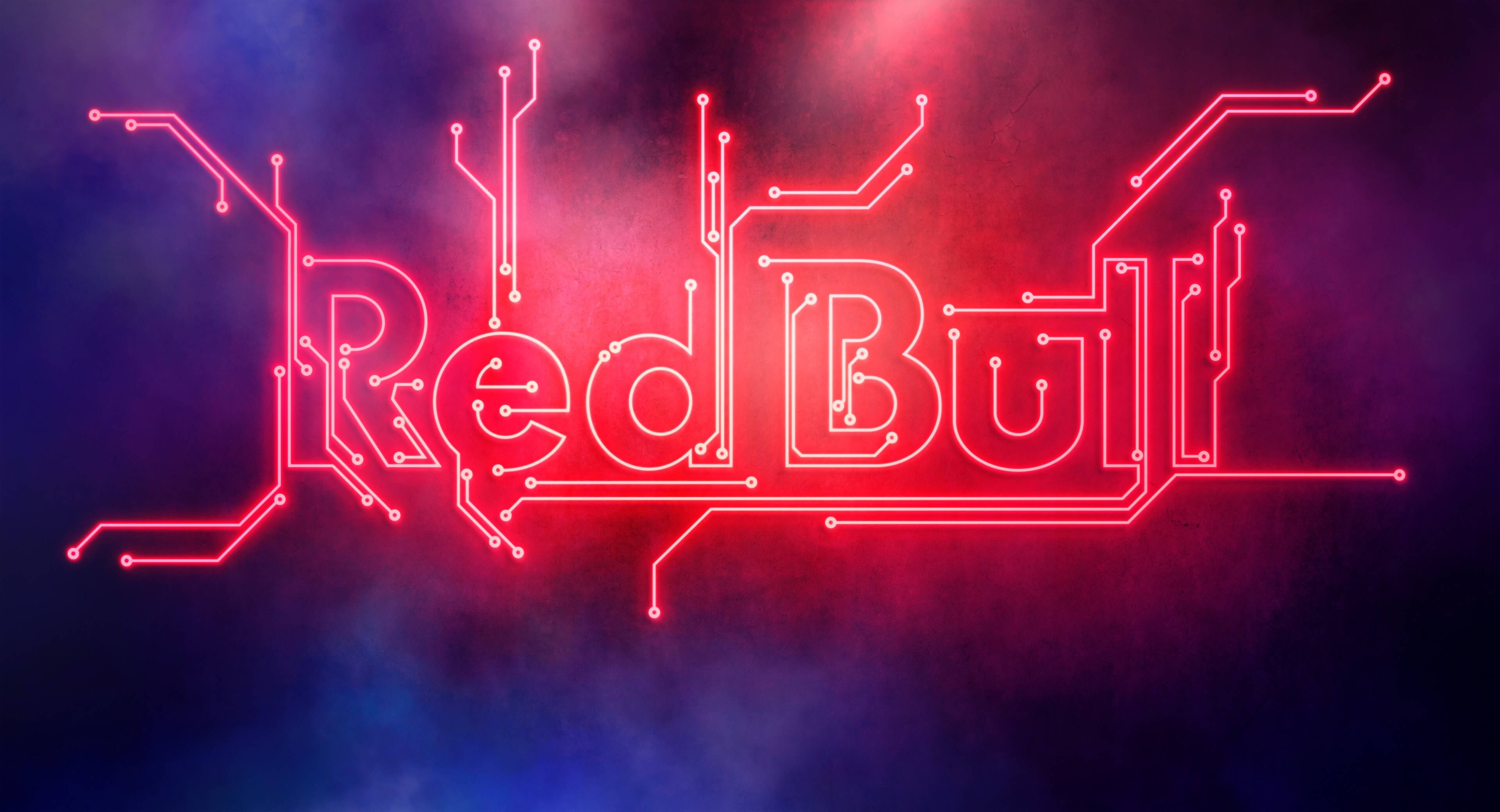 Vintage strong red bull head on red background Vector Image